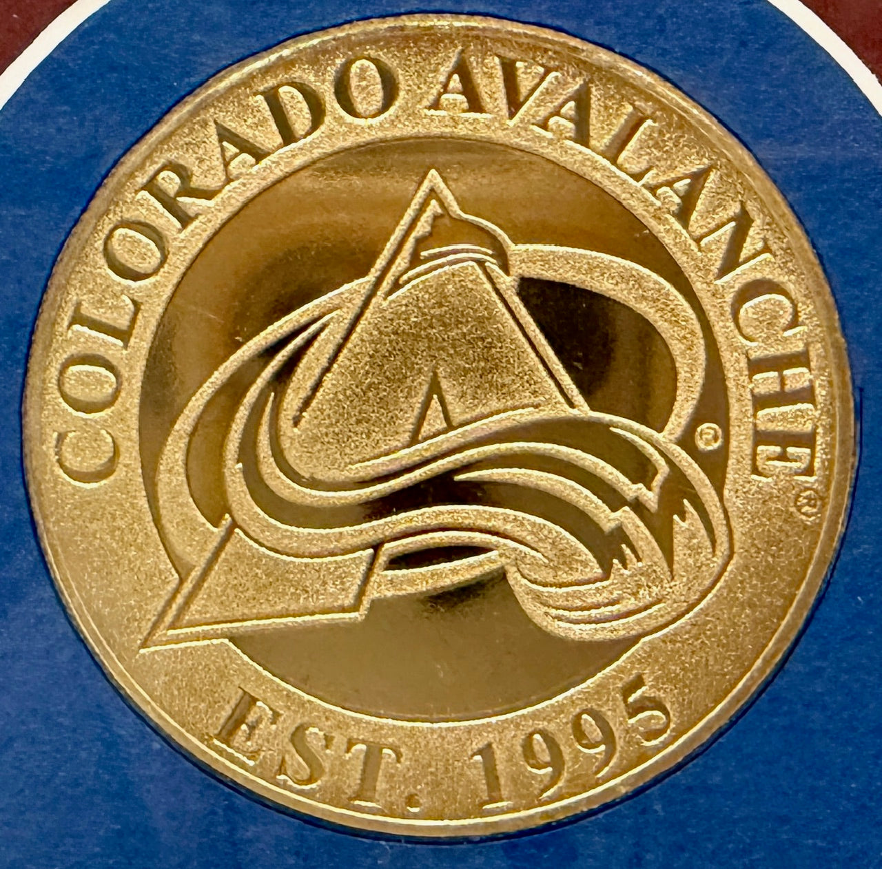 Nathan MacKinnon Colorado Avalanche Highland Mint Photo and Coin Limited Edition 6/1000 - Latitude Sports Marketing