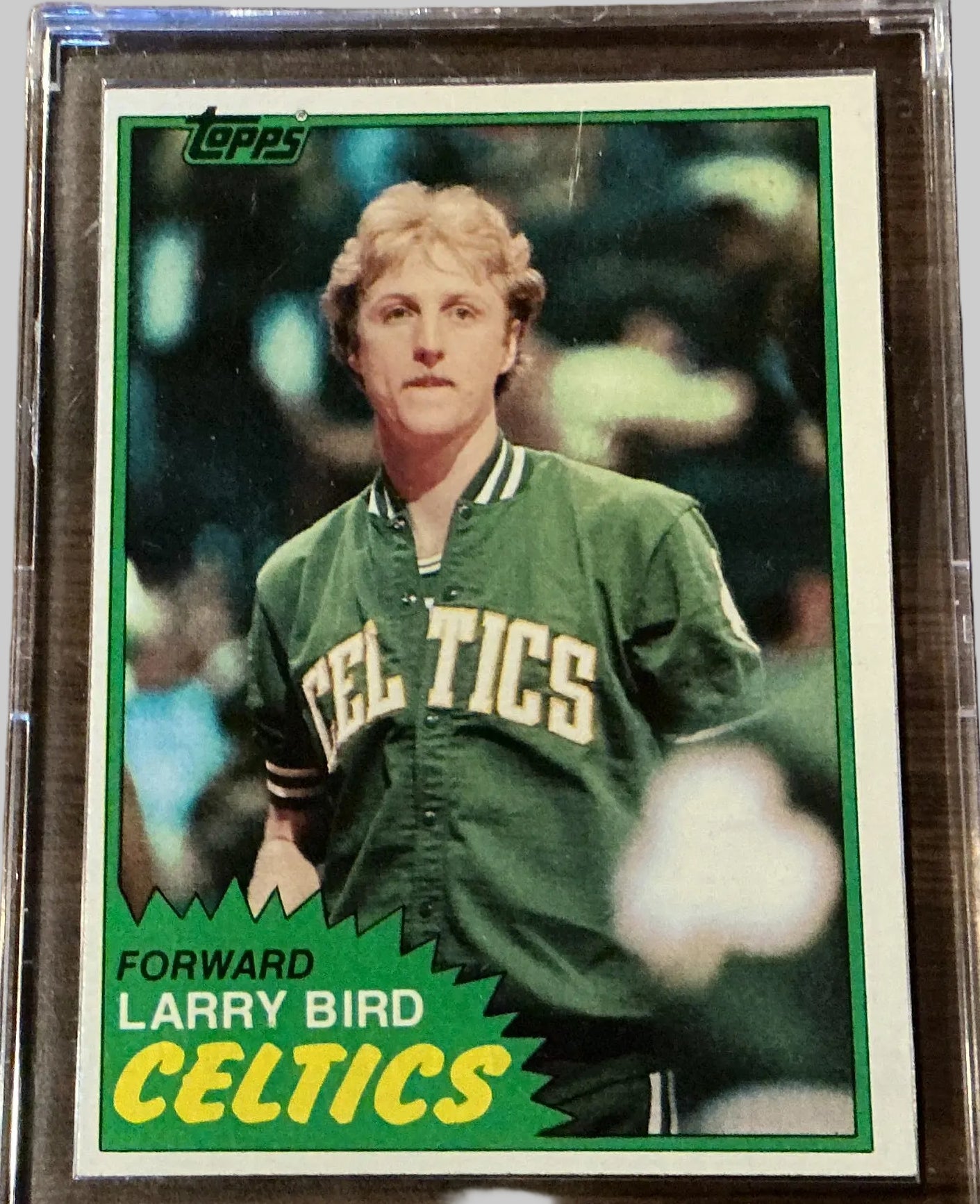 Larry Bird 1981-82 Topps Basketball Card #4 — Boston Celtics