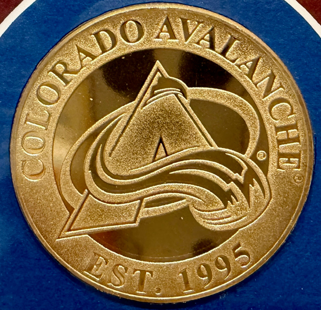 Nathan MacKinnon Colorado Avalanche 2024 NHL MVP Highland Mint Photo and Coin LE of/2024 w/ Facsimile Signature