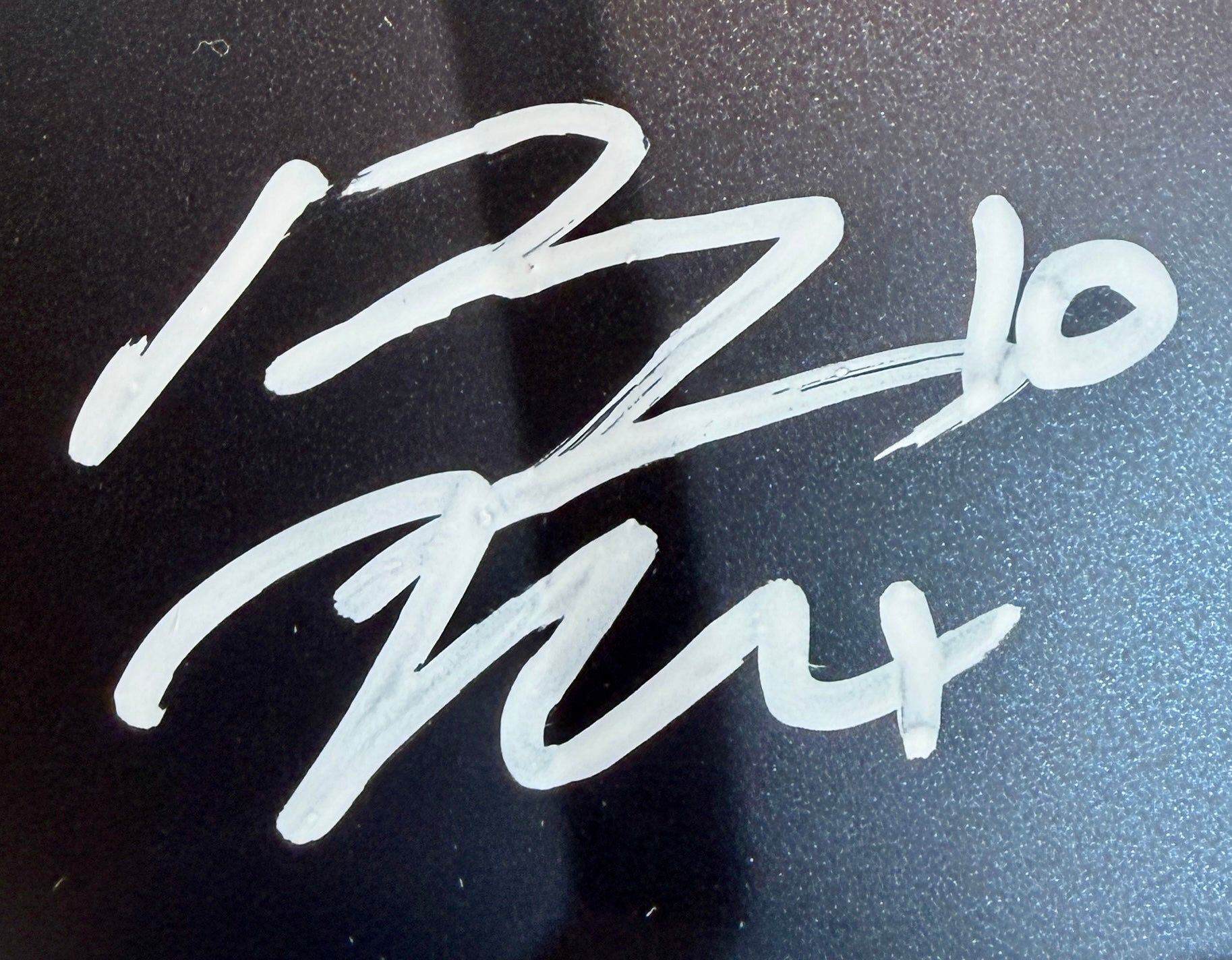 Bo Nix Denver Broncos Autographed Navy NFL Pro Helmet Beckett COA