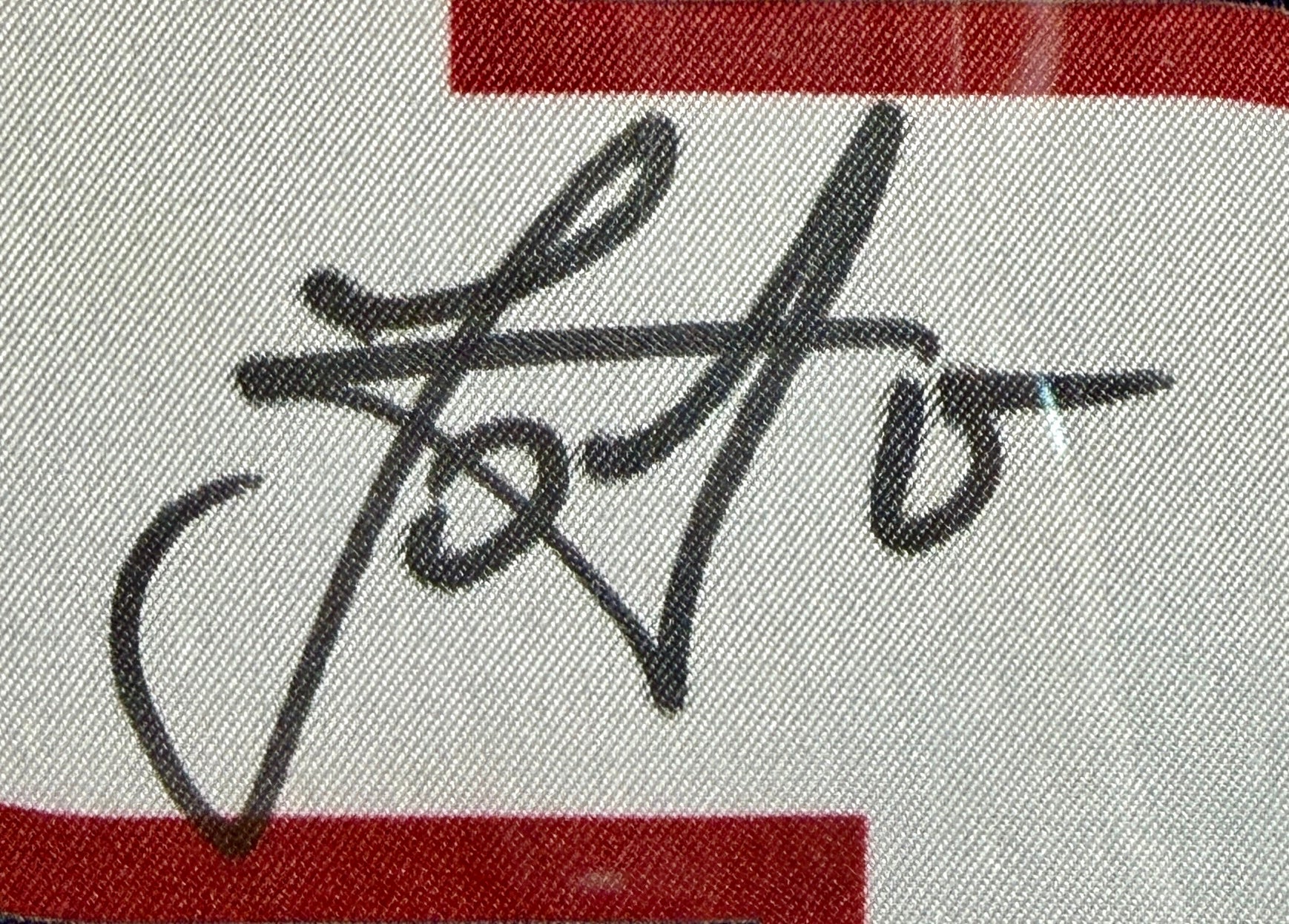 Nikola Jokic Autographed Navy Nuggets Jersey DLX Framed - Beckett COA