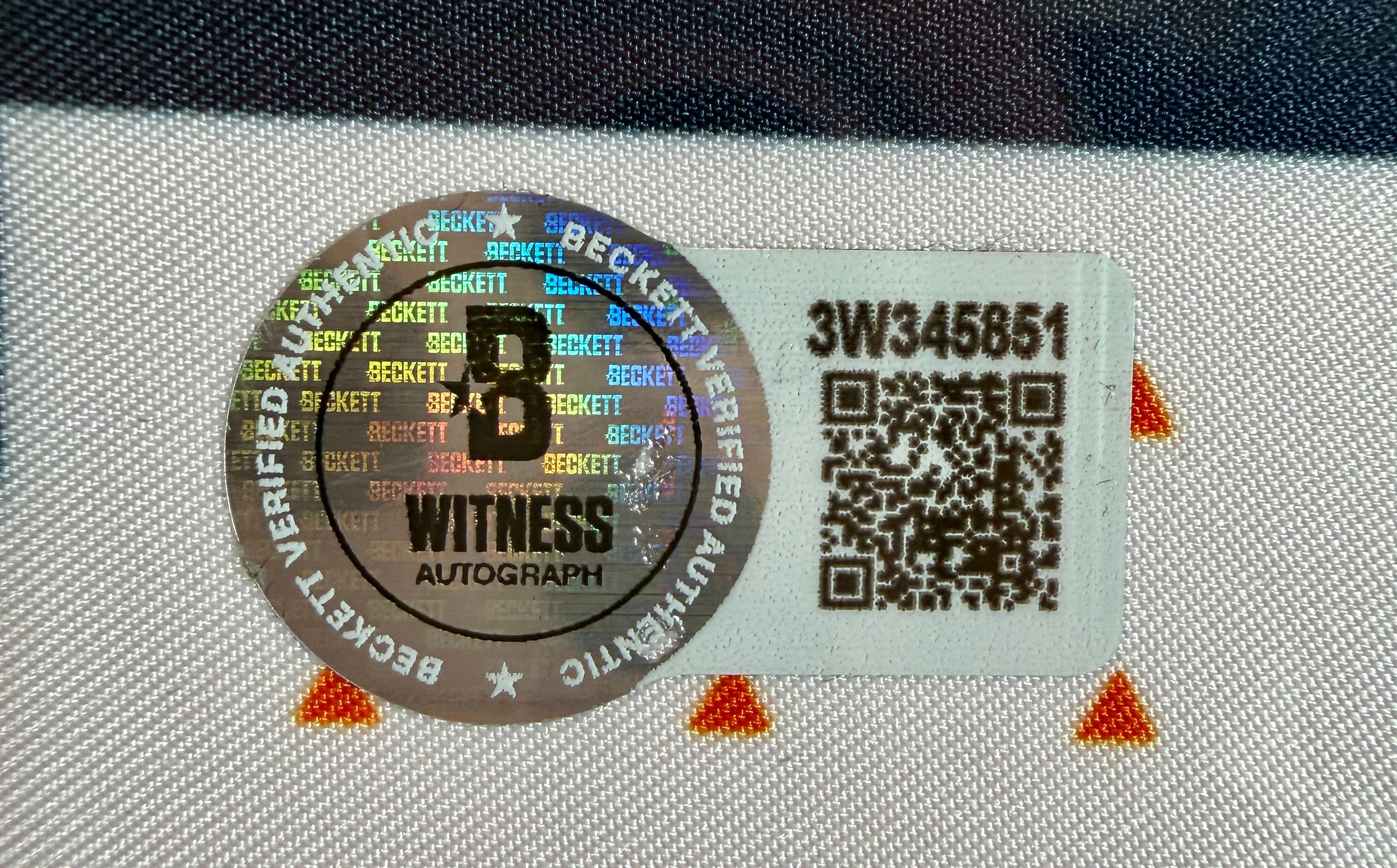 Patrick Surtain II Autographed Orange Nike Broncos Jersey w/ Inscription DLX Framed - Beckett COA