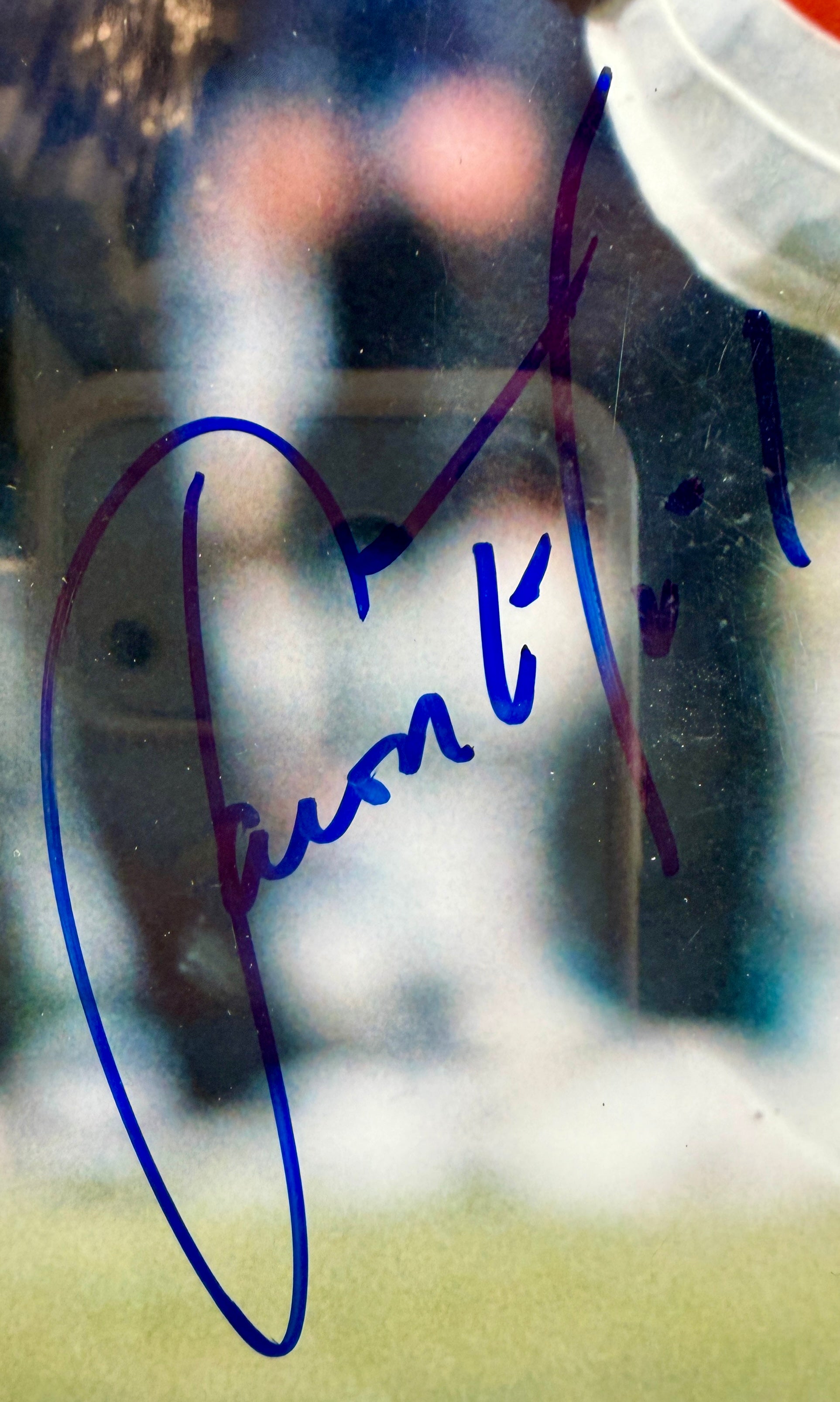 Jason Elam Autographed 8x10 Photo with Plaque - JSA COA