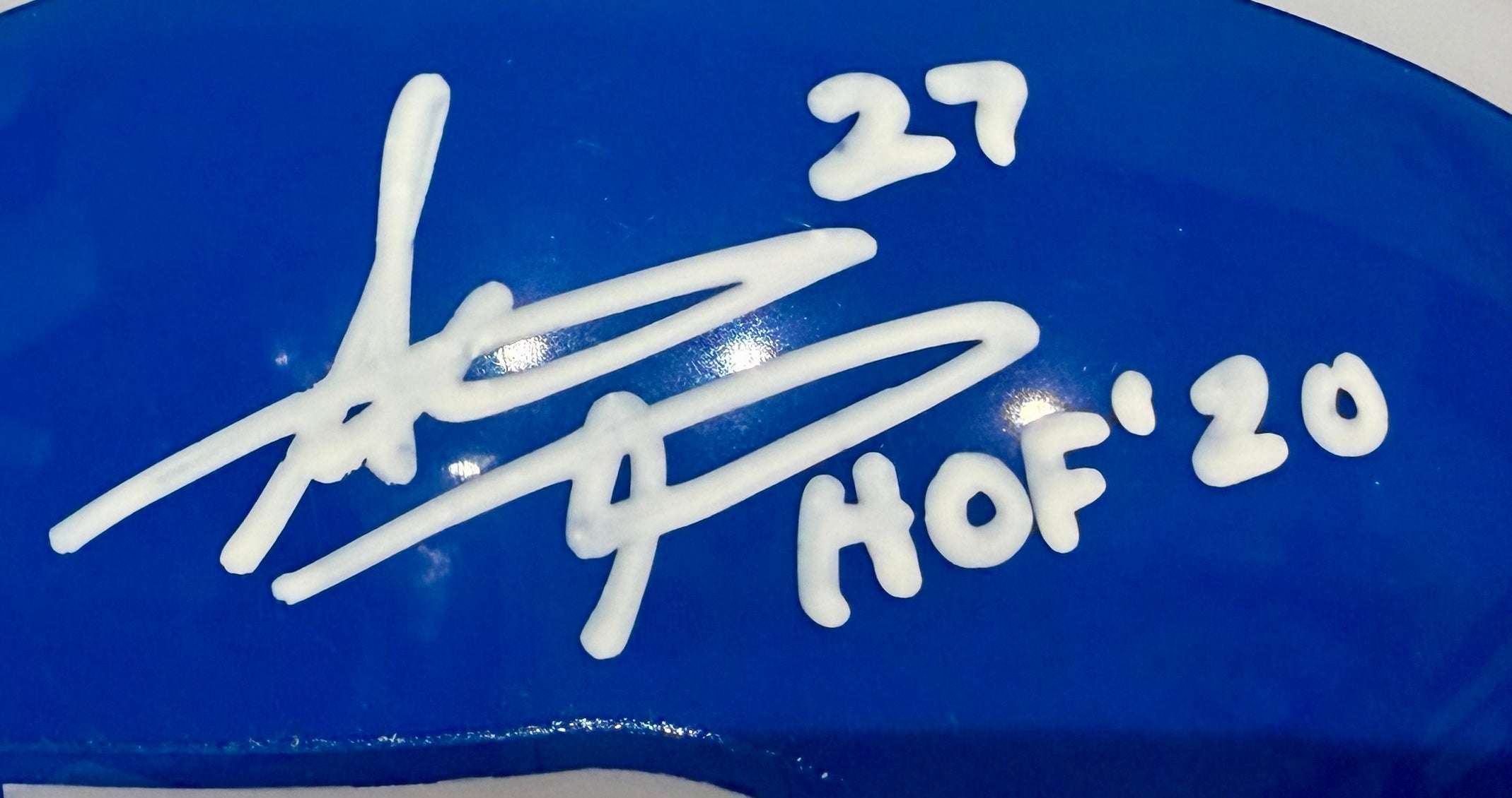 Steve Atwater Autographed Denver Broncos 'D' Logo Mini Helmet - Inscribed 'HOF '20' - BAS Certified