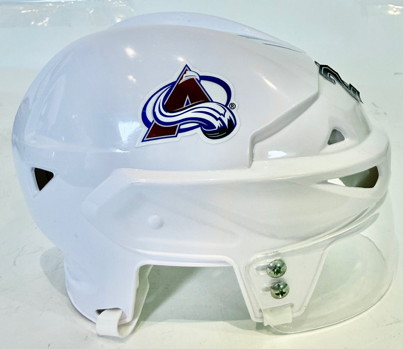 Peter Forsberg Autographed Colorado Avalanche Mini Helmet Inscribed JSA COA