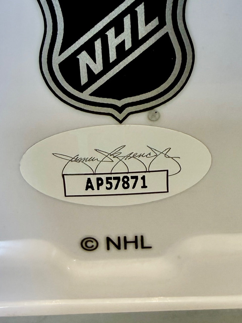 Peter Forsberg Autographed Colorado Avalanche Mini Helmet Inscribed JSA COA