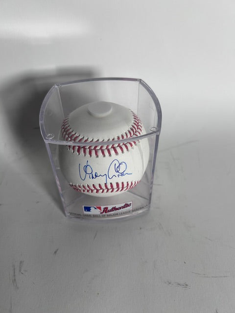 Vinny Castilla Autographed Rawlings Baseball — Colorado Rockies | LSM COA