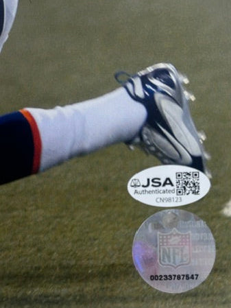Jay Cutler Autographed Denver Broncos 8x10 Photo – JSA Certified