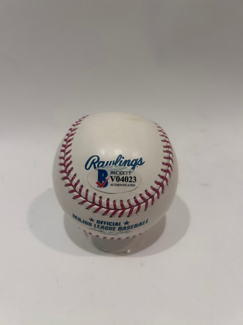 Walt Weiss Autographed Official Rawlings Baseball – BAS COA