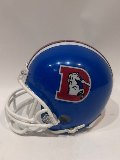 Haven Moses Autographed Denver Broncos "D" Mini Helmet Inscribed "ROF 88" — JSA COA