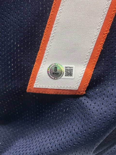 Talanoa Hufanga Autographed Navy Denver Broncos Jersey – BAS COA