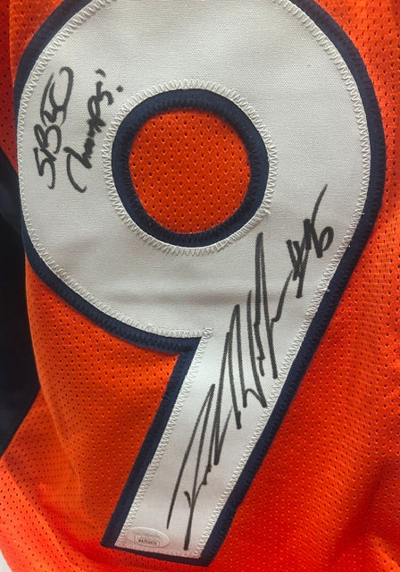 Derek Wolfe Autographed Orange Denver Broncos Jersey Inscribed "SB 50 Champs" – BAS COA