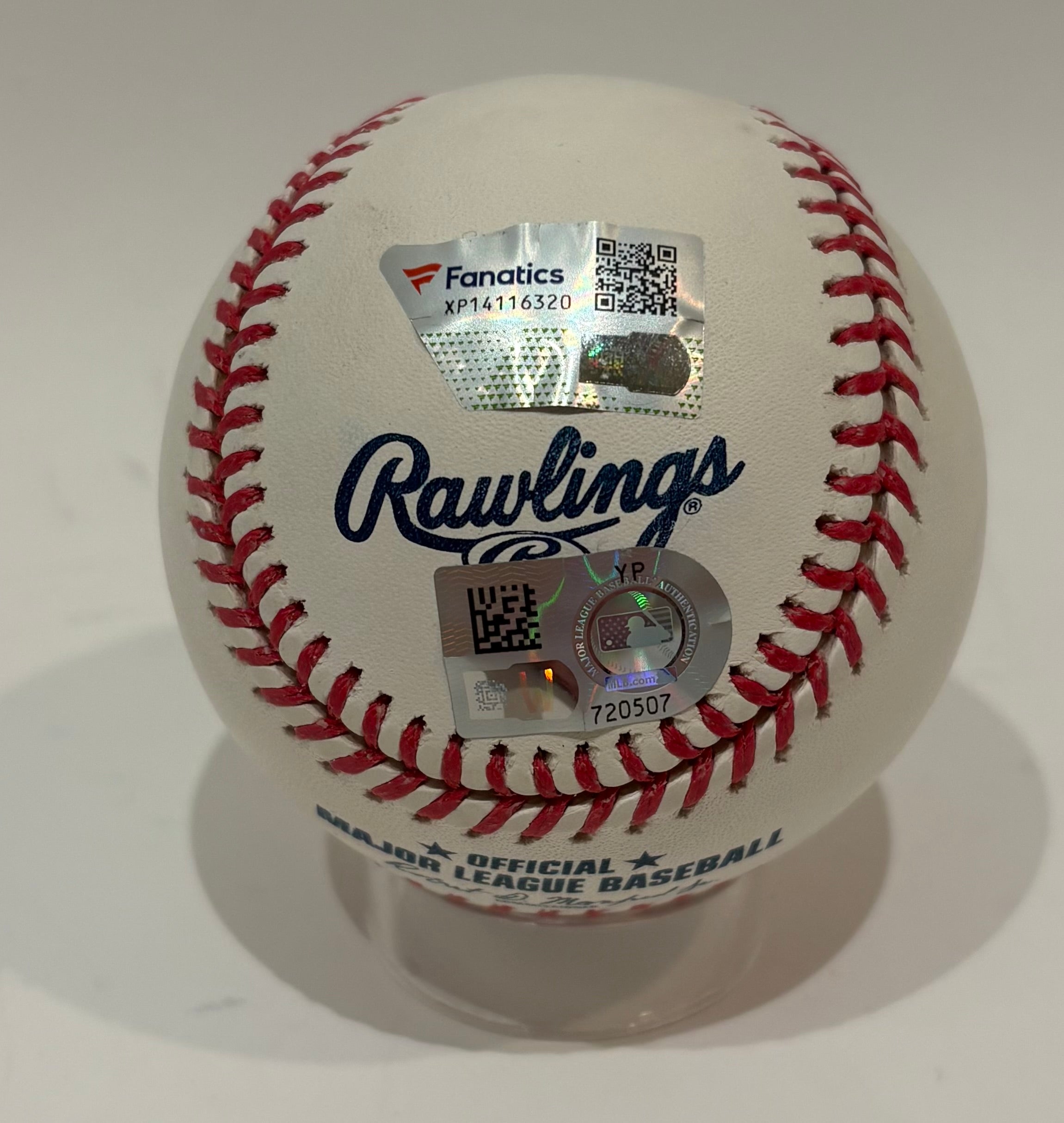 Nolan Ryan Autographed Baseball Inscribed "K King" – Texas Rangers | Fanatics COA