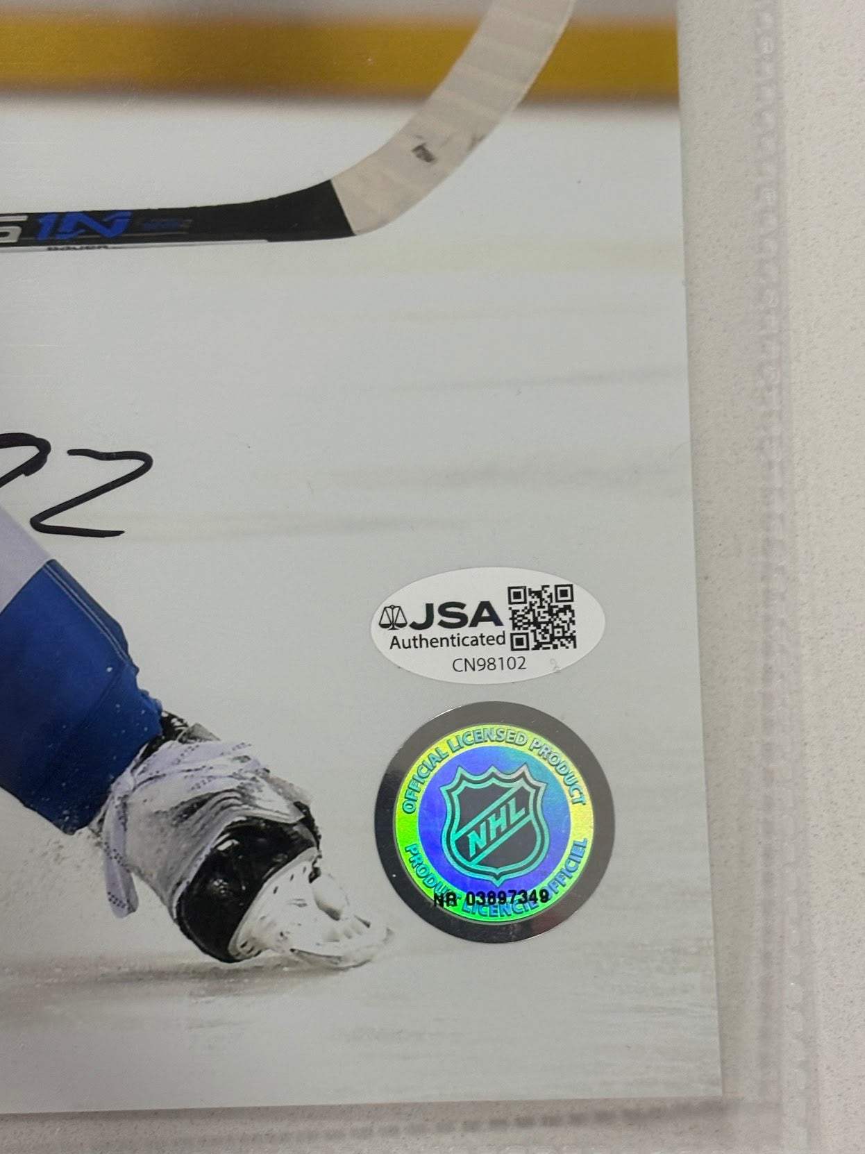 Gabriel Landeskog Autographed 8x10 Photo — Colorado Avalanche | JSA COA