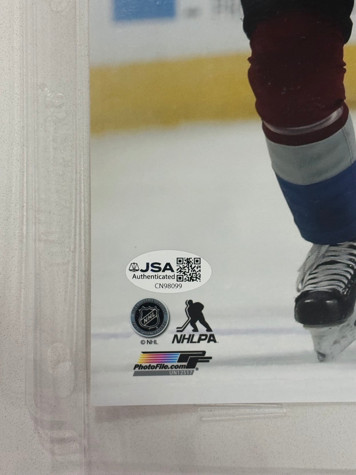 Gabriel Landeskog Autographed 8x10 Photo — Colorado Avalanche | JSA COA