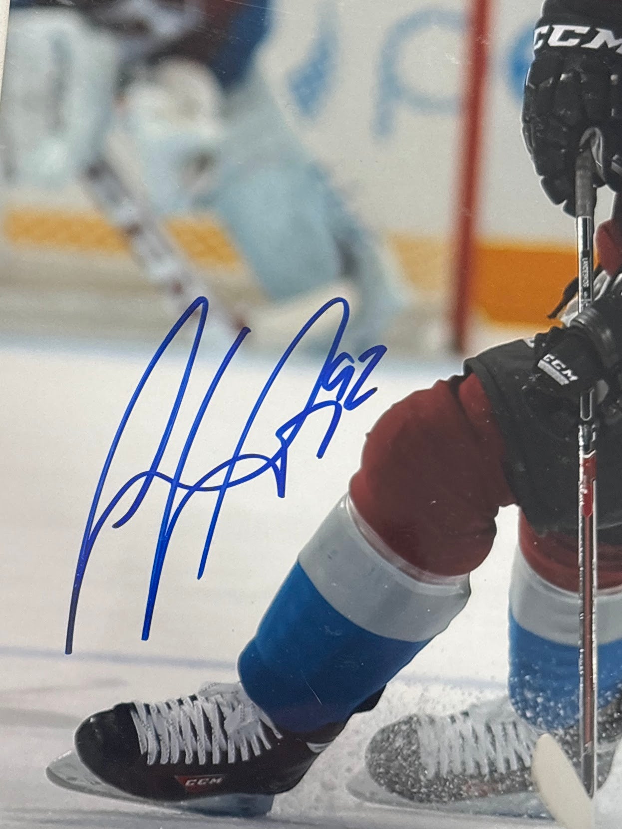 Gabriel Landeskog Autographed 8x10 Photo — Colorado Avalanche | JSA COA