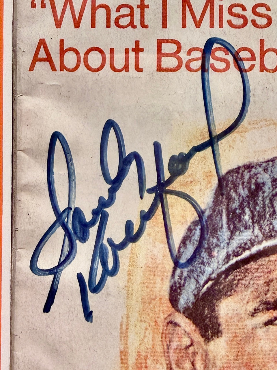 Sandy Koufax, Joe DiMaggio & Willie Mays 3X Autographed 1969 Sport Magazine Cover JSA LOA Framed Collage