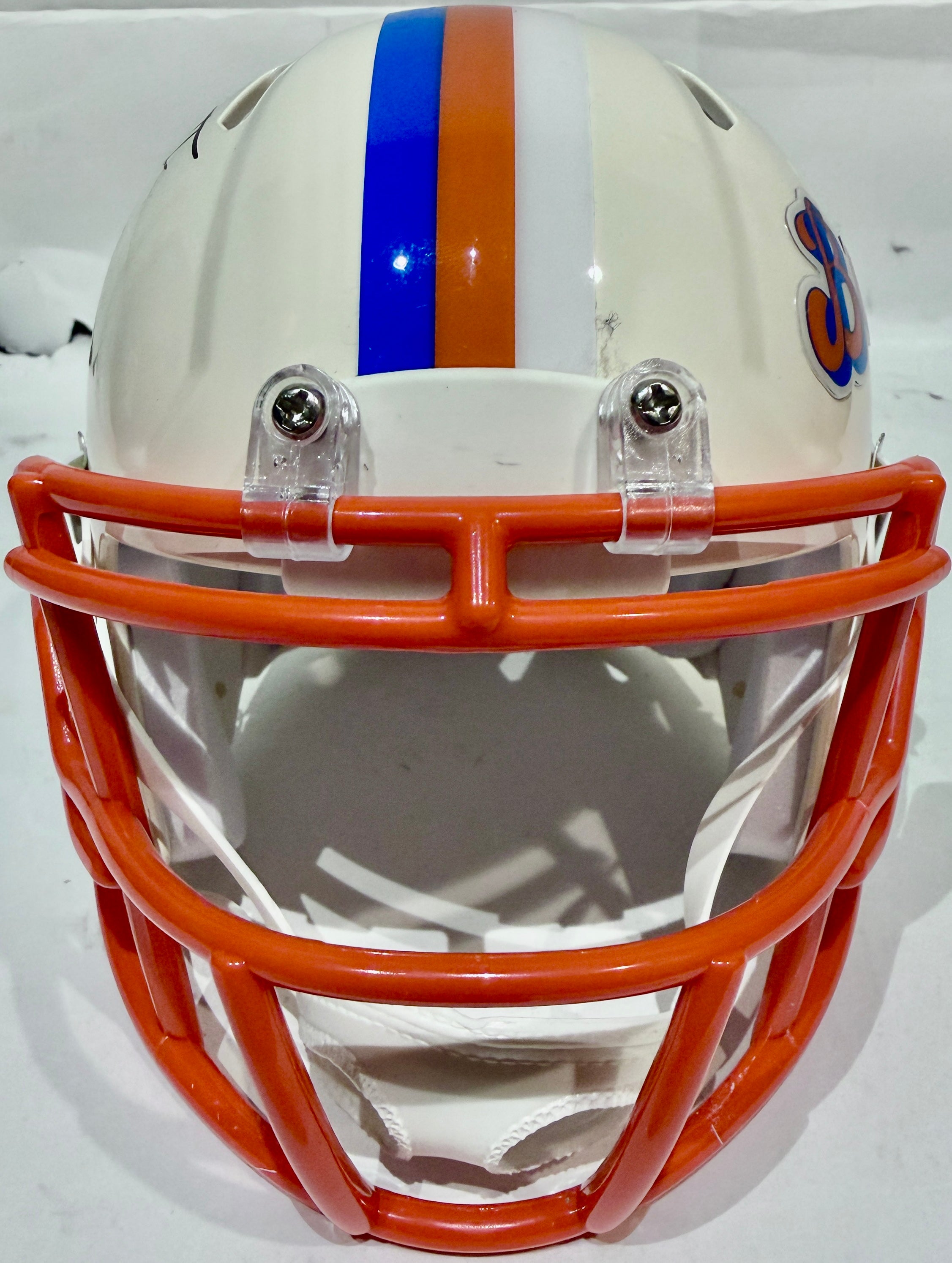 Patrick Surtain II Autographed Denver Broncos Retro Mini Helmet BAS COA