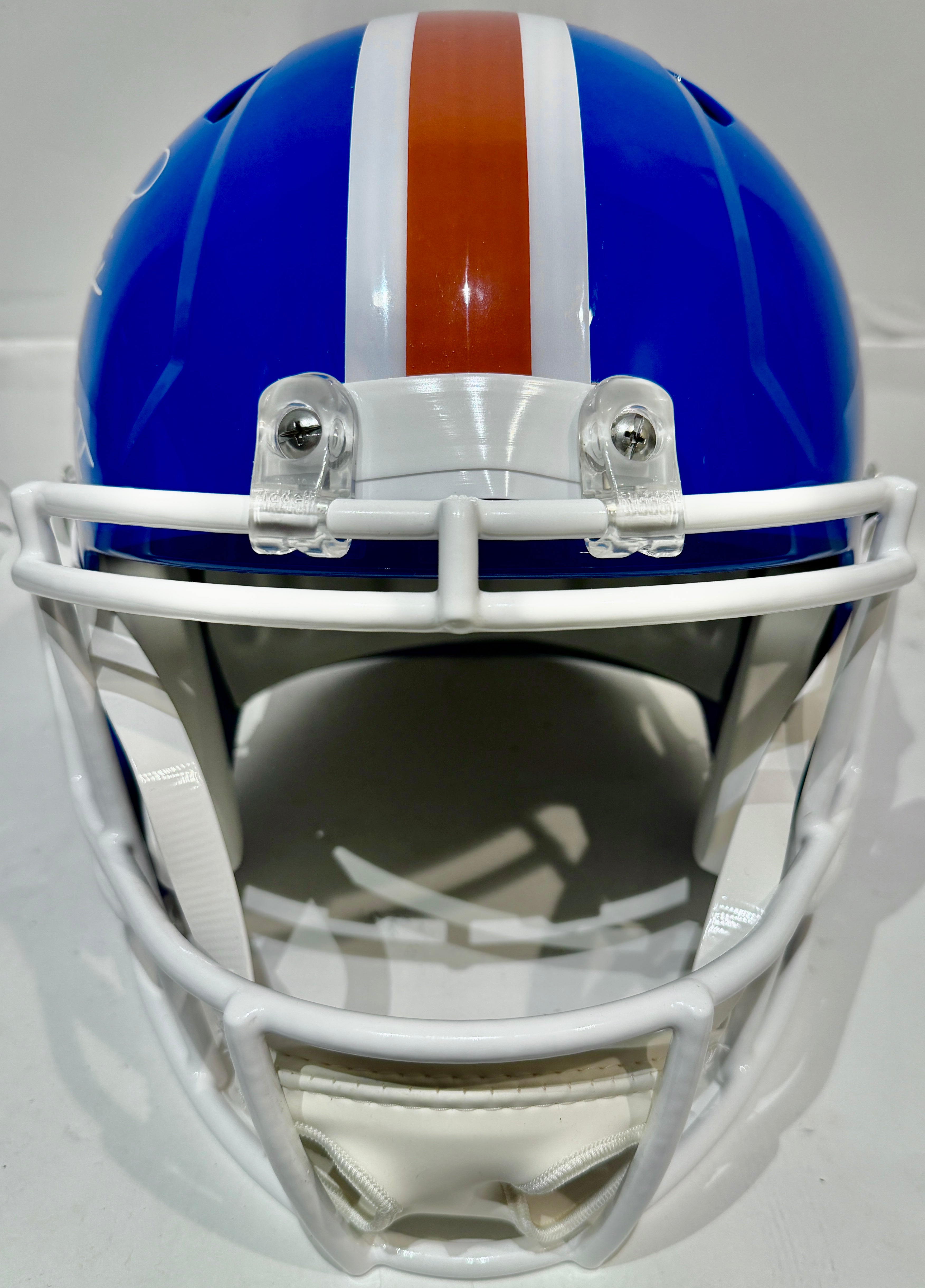 Patrick Surtain II Autographed Denver Broncos D Logo Replica Helmet Inscribed "Go Broncos!" BAS COA
