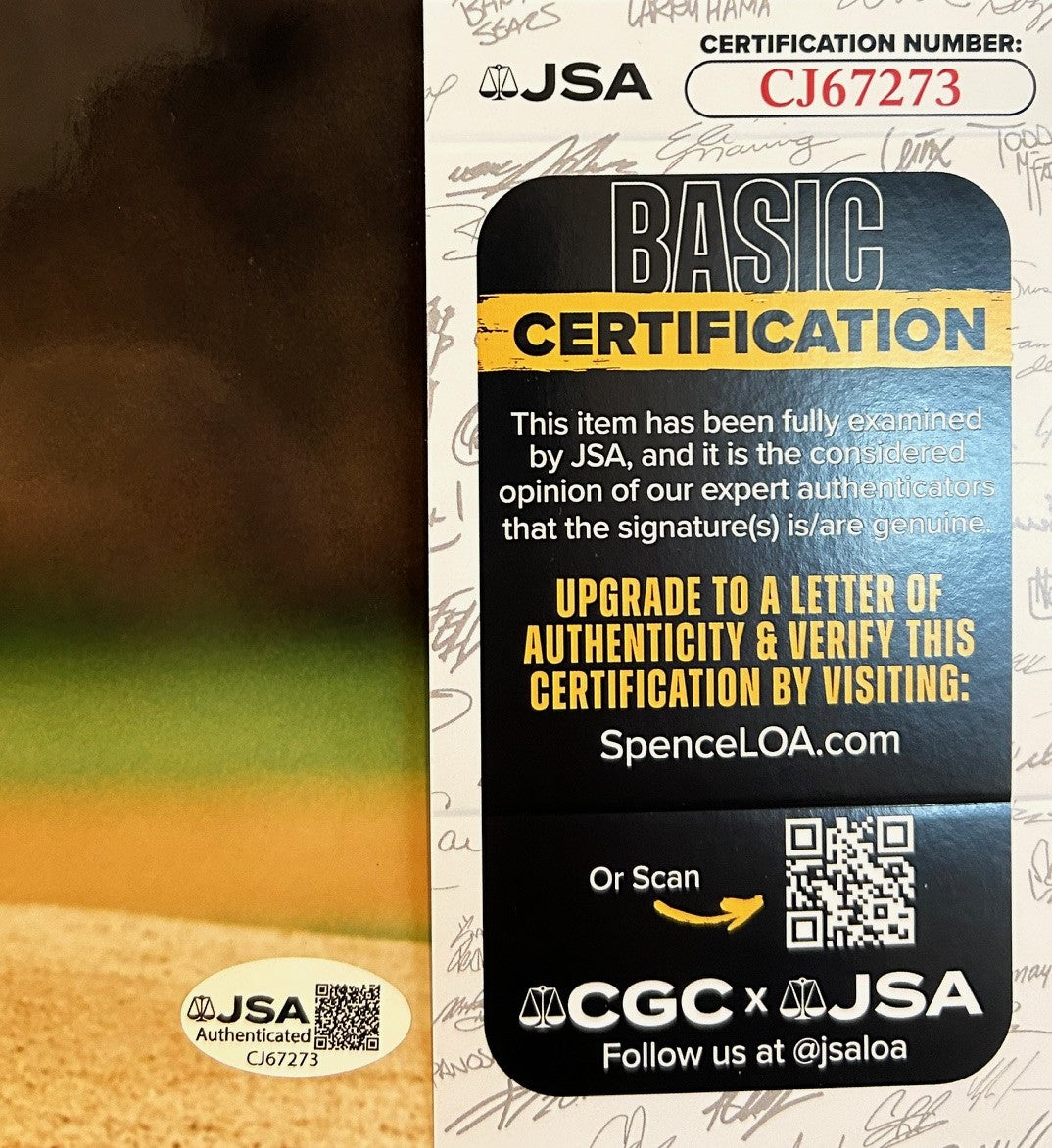Kerry Wood Autographed 8x10 Chicago Cubs Photograph (JSA COA)