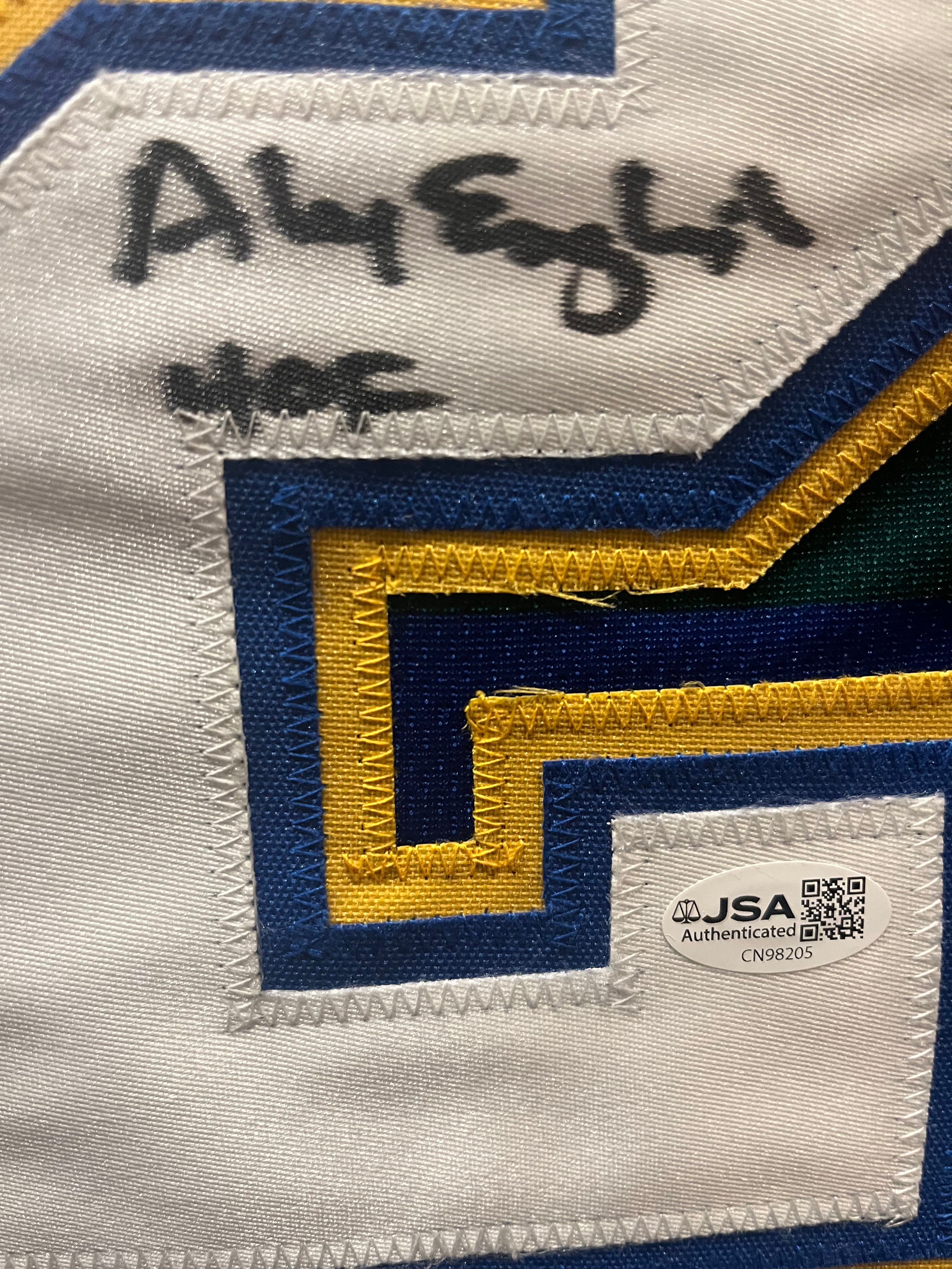 Alex English Autographed Denver Nuggets Jersey | Hall of Fame | JSA COA