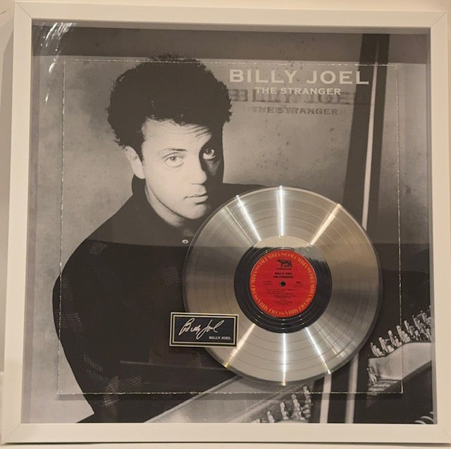 Billy Joel "The Stranger" Custom Framed Platinum Record Art