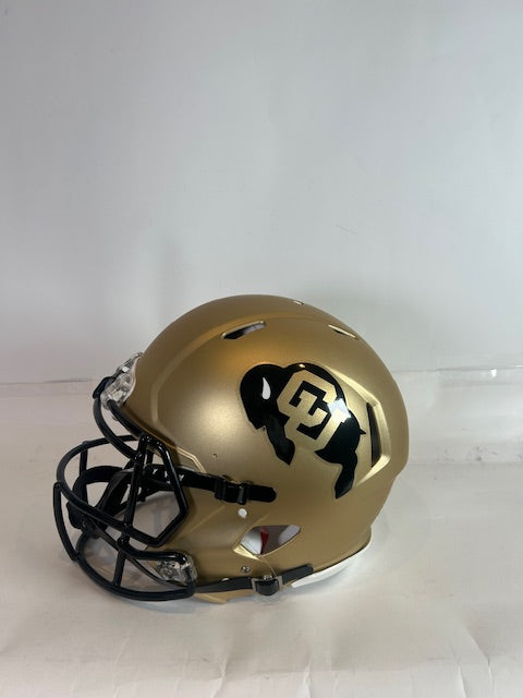 University of Colorado Buffs Gold Unsigned Riddell Pro Helmet