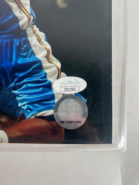 JR Smith Autographed Denver Nuggets 8x10 Photo James Spence Authentication COA