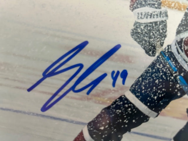 Sam Girard Colorado Avalanche Autographed 8x10 photo JSA COA - Latitude Sports Marketing