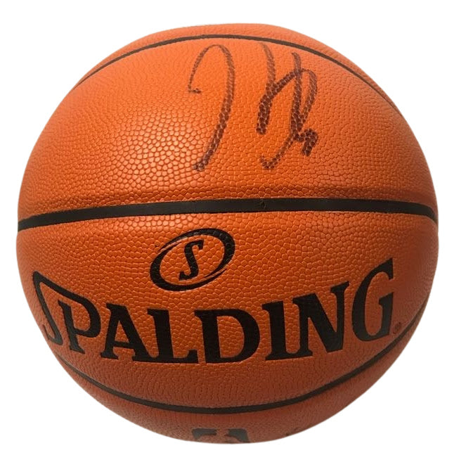 Kenneth Faried Denver Nuggets Autographed Baseketball - Latitude Sports Marketing