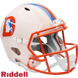 Denver Broncos Riddell Speed Full-Size Replica NFL Helmet