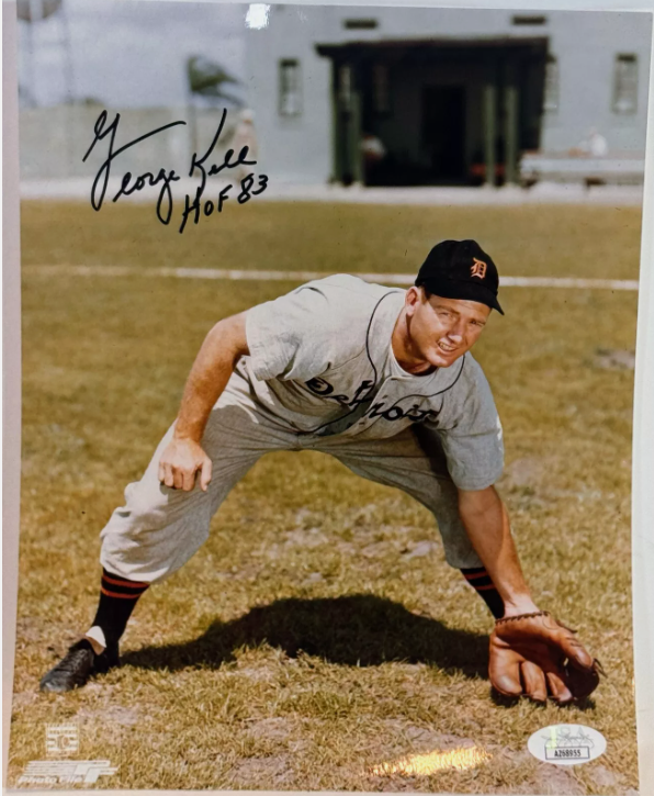 George Kell Autographed 8x10 Photograph (JSA COA)
