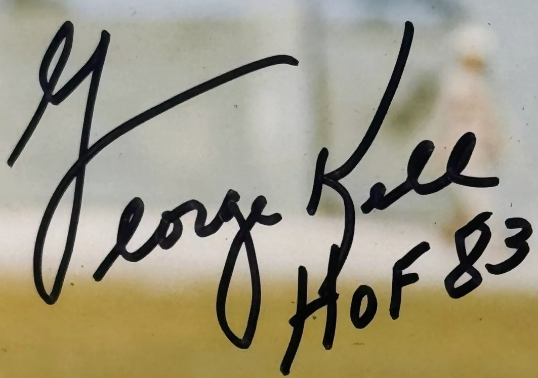 George Kell Autographed 8x10 Photograph (JSA COA)