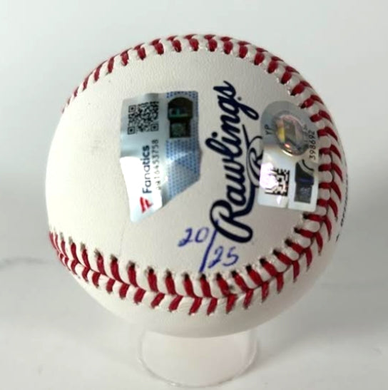 Shohei Ohtani & Yoshinobu Yamamoto Dual-Signed "23 WBC Champs" Baseball LE-25 Fanatics COA