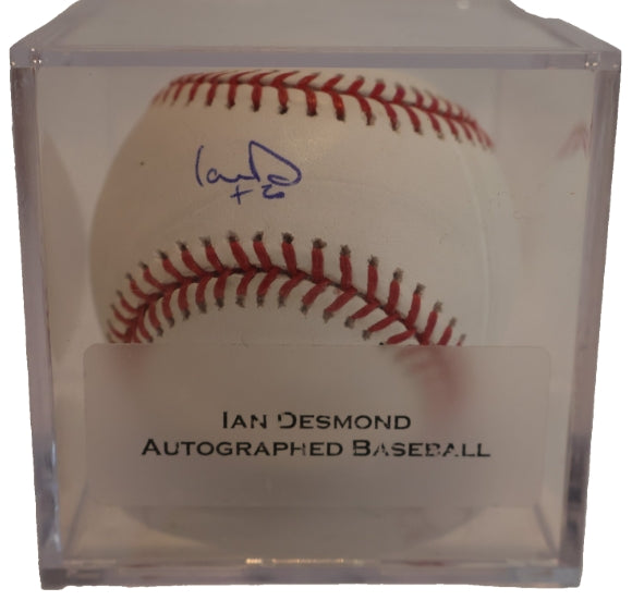 Ian Desmond Autographed Official Major League Baseball - MLB Authenticated - Latitude Sports Marketing