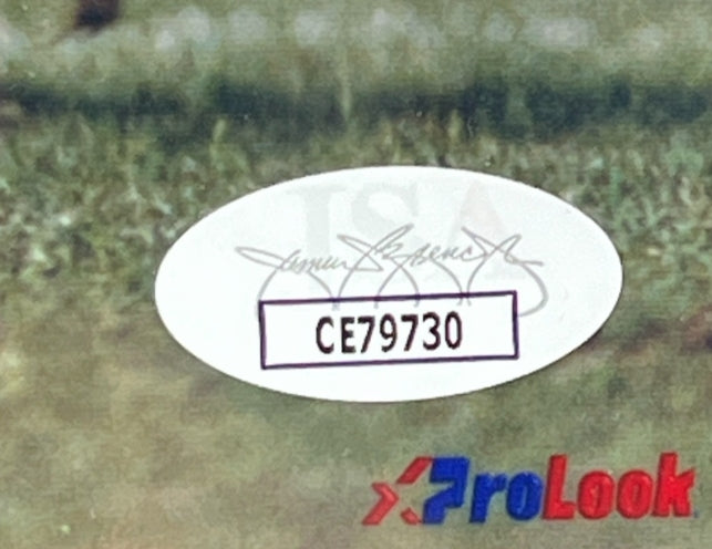 Simon Fletcher Authographed 8x10 Photo Inscribed "85-95" with Plaque JSA COA