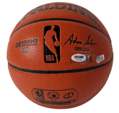 Anthony Davis Autographed Spalding NBA Basketball PSA/DNA COA