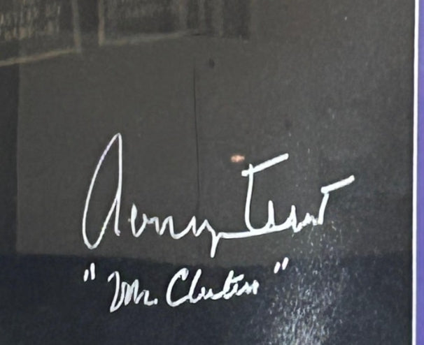 Jerry West Autographed/Inscribed "Mr. Clutch" Lakers 16x20 Deluxe Framed JSA COA