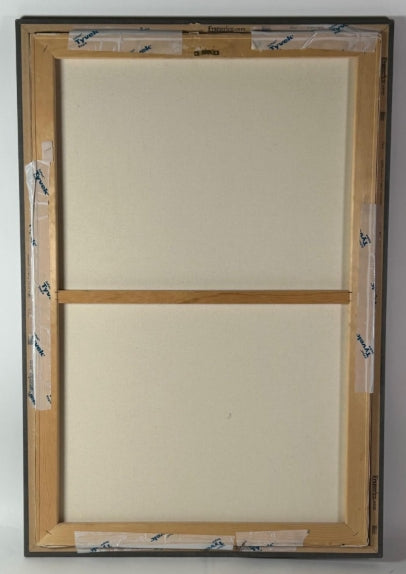 Patrick Roy Colorado Avalanche Original Oil Painting on Canvas by Travis Fortner - 26"W x 38"H Framed