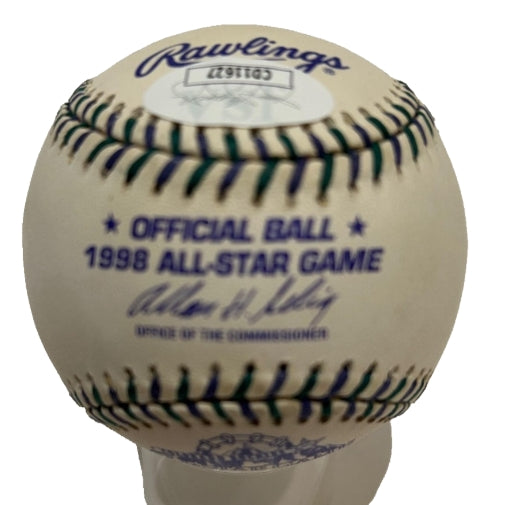 Earl Wilson Autographed Official 1998 MLB All Star Game Baseball JSA COA - Latitude Sports Marketing