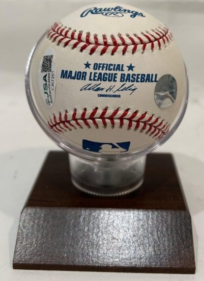 Sparky Lyle Autographed/Inscribed "CY 1977" Official MLB Baseball JSA COA - Latitude Sports Marketing