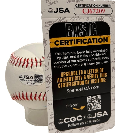Don Baylor Autographed Colorado Rockies Logo Baseball Inscribed "Best Wishes!" – JSA COA - Latitude Sports Marketing