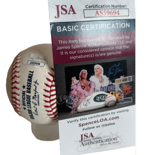 Darryl Strawberry Autographed Official Major League Baseball JSA COA - Latitude Sports Marketing
