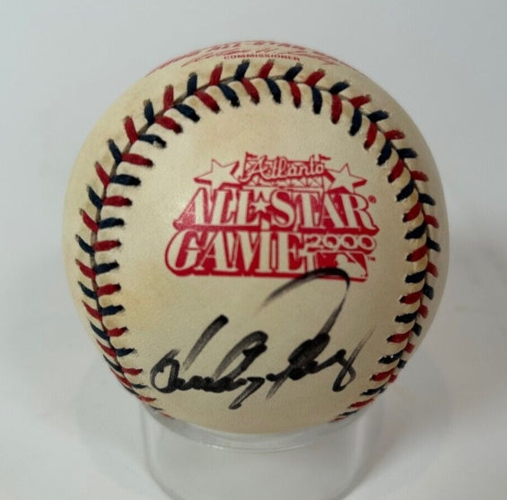 Andres Galarraga Autographed 2000 All-Star Game Baseball JSA COA
