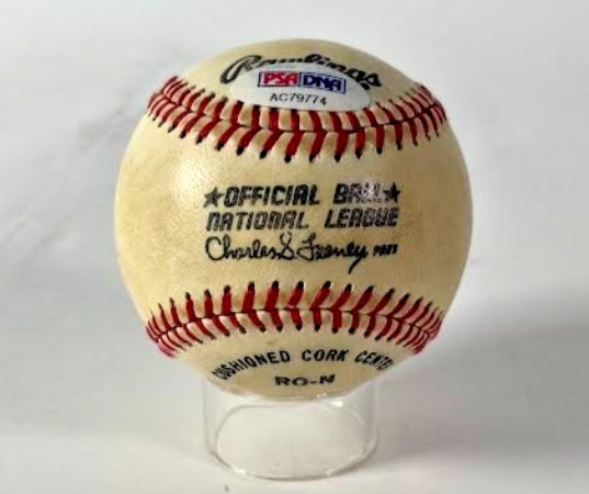 Don Newcombe Autographed Baseball - ROY 1949 Cy Young MVP Triple Crown - PSA Certified AC79774