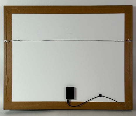 LeBron James & Carmelo Anthony Autographed UDA Rivals Photo in Lighted Shadowbox 31.5"x25.5" Frame