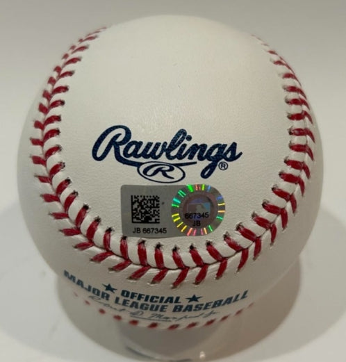 Trevor Story Autographed Rawlings Official Major League Baseball - MLB COA
