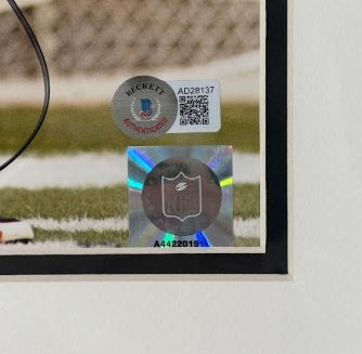 Rod Smith Autographed Denver Broncos 8x10 Mile High Salute Framed BAS COA