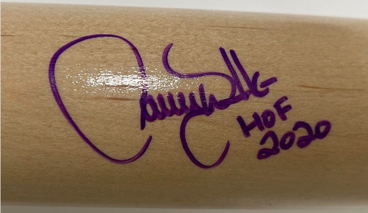 Larry Walker Autographed/Inscribed "HOF 2020" Cooperstown Collection LE-133 Bat — #38/133 — MLB COA