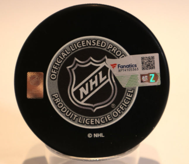 Cale Makar Autographed Puck w/ Player Picture & 2022 Conn Smythe Winner Fanatics COA